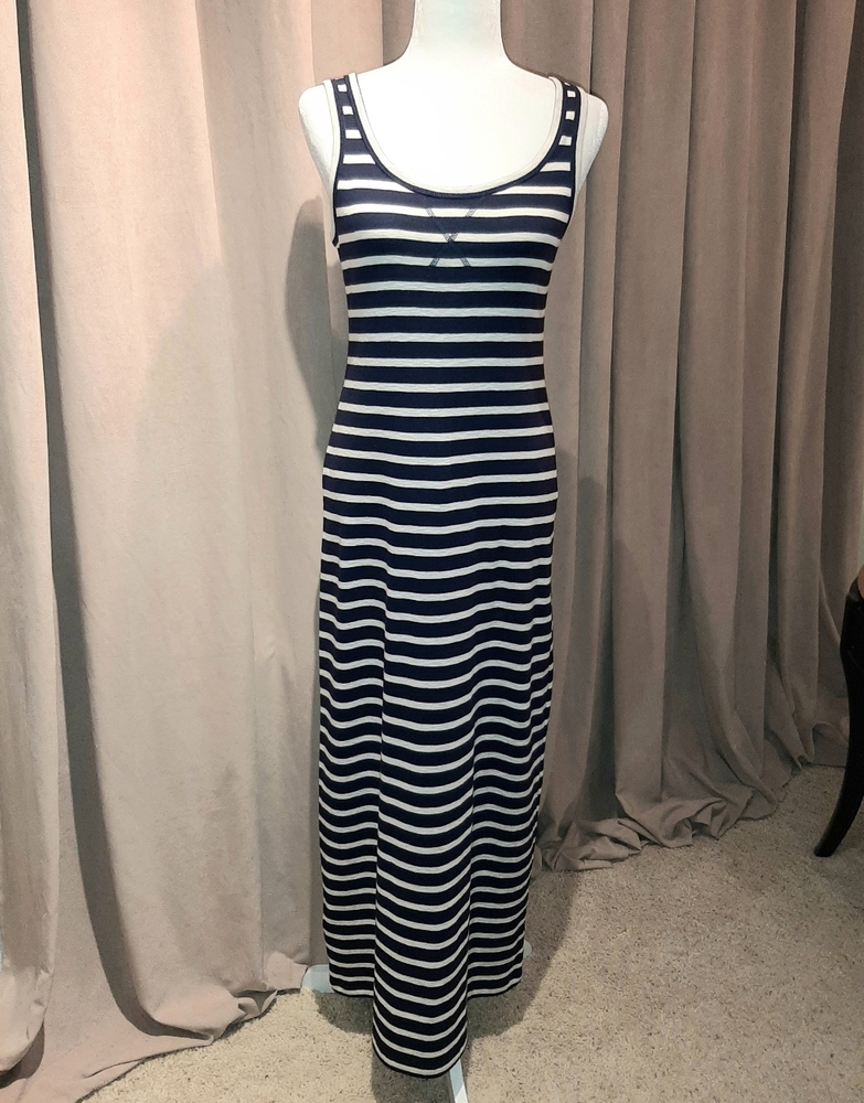 Loft nautical tank dress